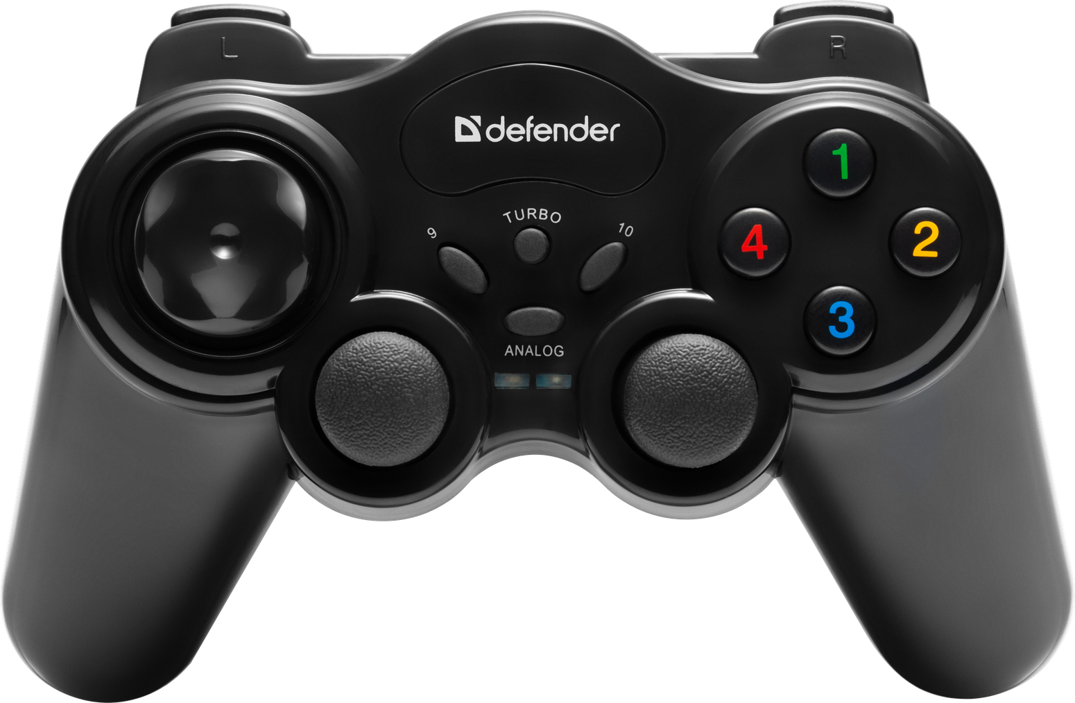 Беспроводной геймпад Defender Game Master Wireless USB, радио, 12 кнопок, 2  стика